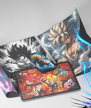 Dragon Ball Z: 200+ Legendary Coloring Pages in 4K UHD - Unique, Must-See Art (Printable Black & White PNG) - Instant Download | Directly to Your Inbox!