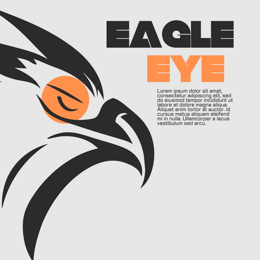 Premium Eagle Eye Art Vector Extra Large Customized