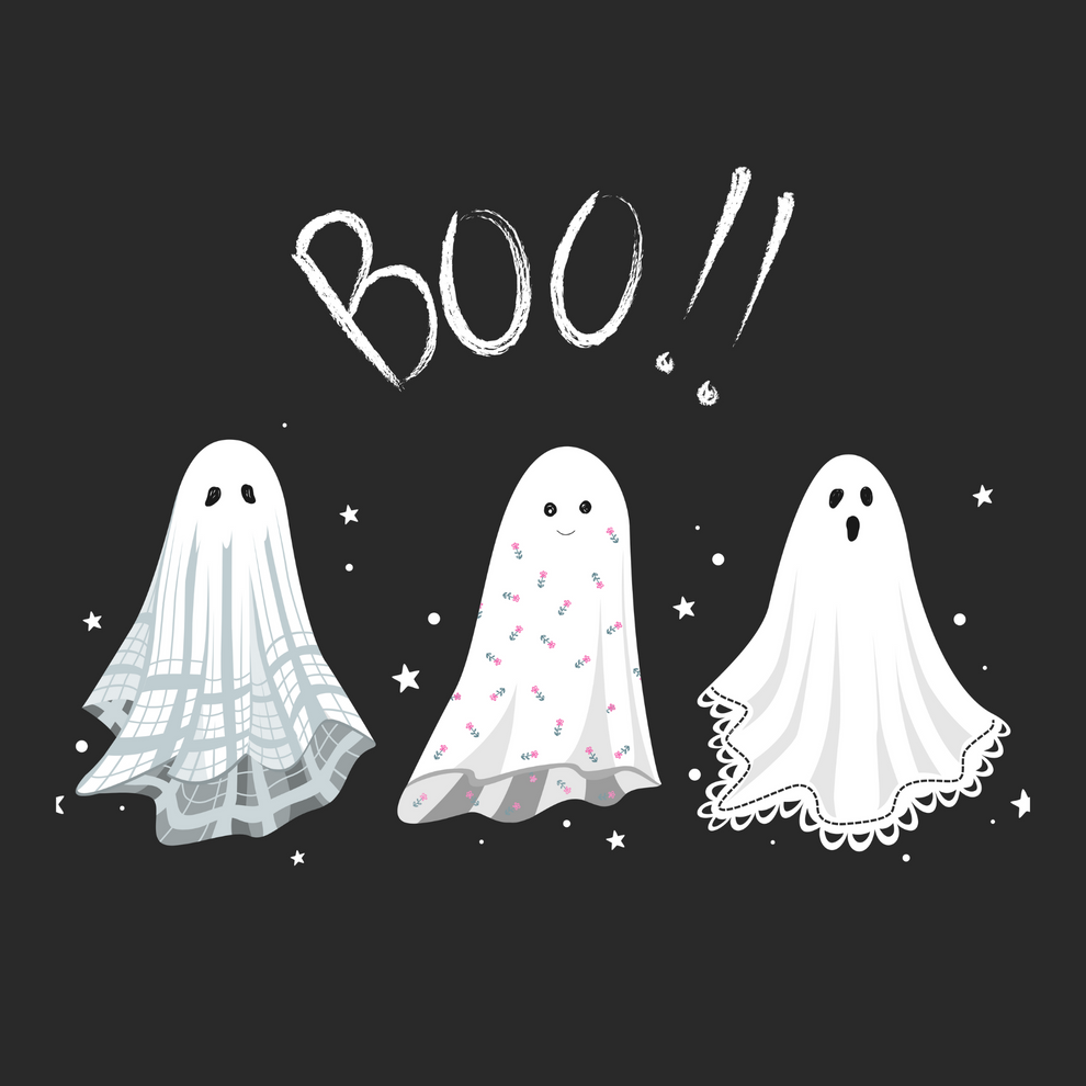 Premium Boo Ghosts Art Extra Large Customized – Adobetime